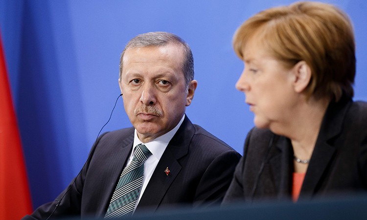 Turkish Prime Minister Erdogan visits Germany