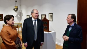 Армен Саргсян посетил выставку «Школа Бернини: Римское барокко». Фоторяд