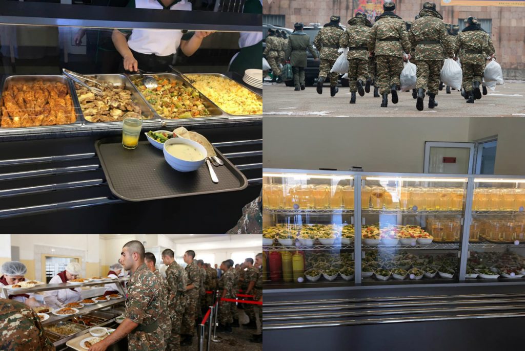 Զինծառայողների սննդի կազմակերպման գործընթացում ներգրավելու են մասնավոր գործընկերներին